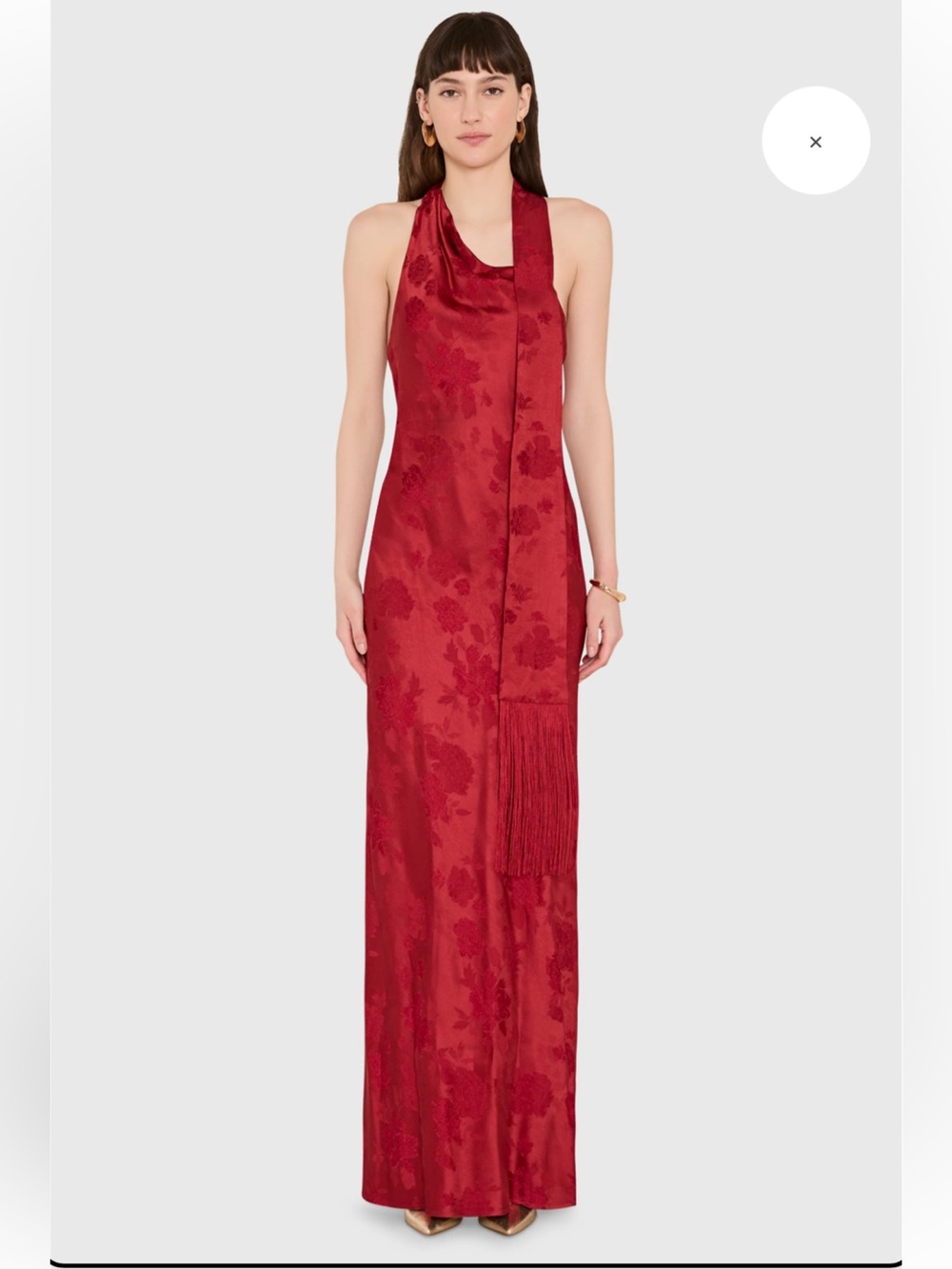 Amanda Uprichard SONYA MAXI WITH FRINGE
